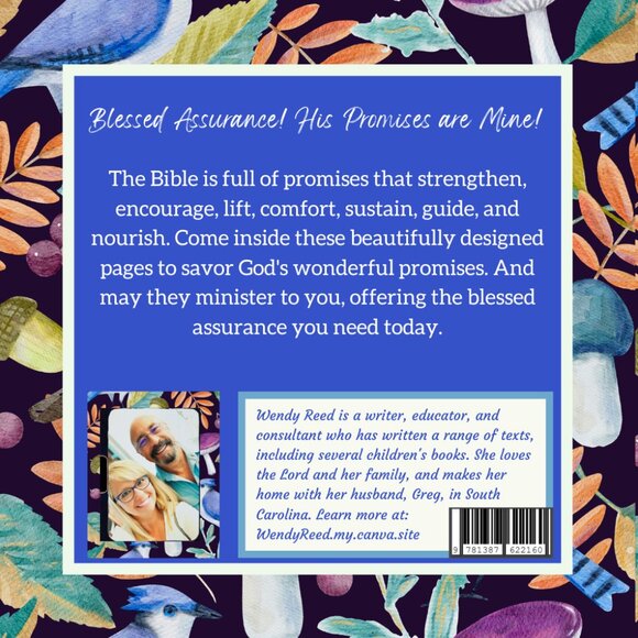 My Book: BLESSED ASSURANCE! HIS PROMISES ARE MINE! - Picture 2 of 12